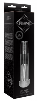 Автоматическая прозрачная вакуумная помпа Automatic Cyber Pump with Masturbation Sleeve