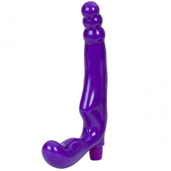 Фиолетовый безремневой вибрострапон Gal Pal Strap-On 6