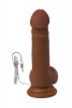 Вибратор-реалистик мулат Toyfa RealStick Elite Mulatto - 19 см.