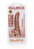 Телесный фаллоимитатор Curved Realistic Dildo Balls Suction Cup 6 - 15,5 см.