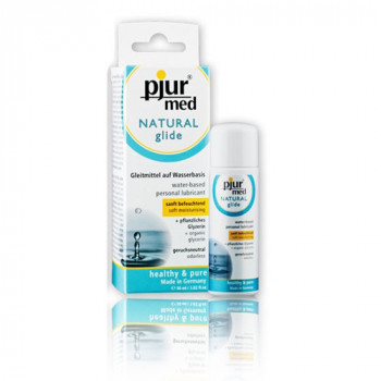 Нейтральный лубрикант на водной основе pjur Med Natural glide - 30 мл.