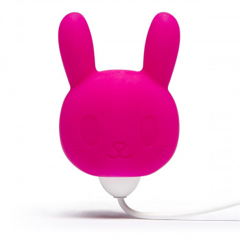 Розовый клиторальный стимулятор-зайчик Silicone Purple Bunny Clitoral Vibrator
