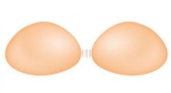 Силиконовый бюстгальтер без бретелей Invisible Bra Silicone, телесный