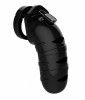 Чёрный мужской пояс верности Model 05 Chastity 5.5