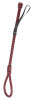 Красно-черный стек с наконечником-петлей Zado Cane - 51 см.