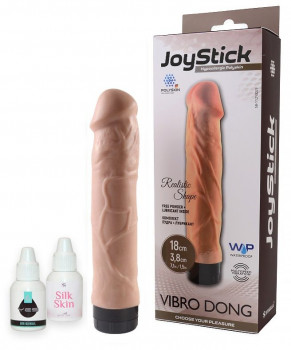 Реалистичный вибратор Joystick - 18 см.