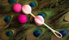 Розовые вагинальные шарики Geisha Balls 2
