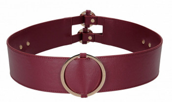 Бордовый ремень Halo Waist Belt - размер L-XL, бордовый