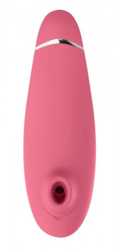 Розовый клиторальный стимулятор Womanizer Premium 2