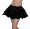 Двухслойный подъюбник Kate Petticoat, белый с красным