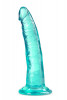 Зеленый фаллоимитатор Lust N’ Thrust - 19 см.